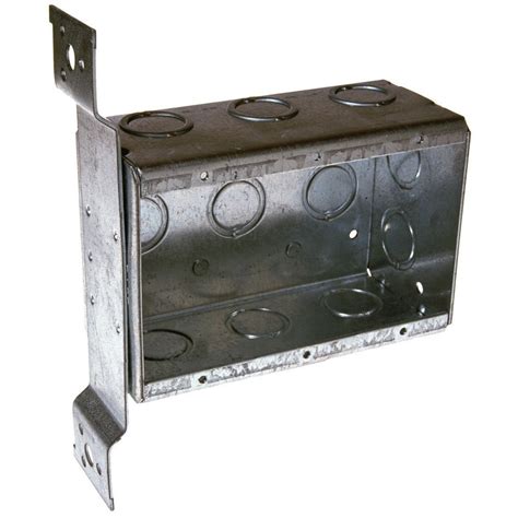 8 gang metal electrical box|convenience outlet 3 gang.